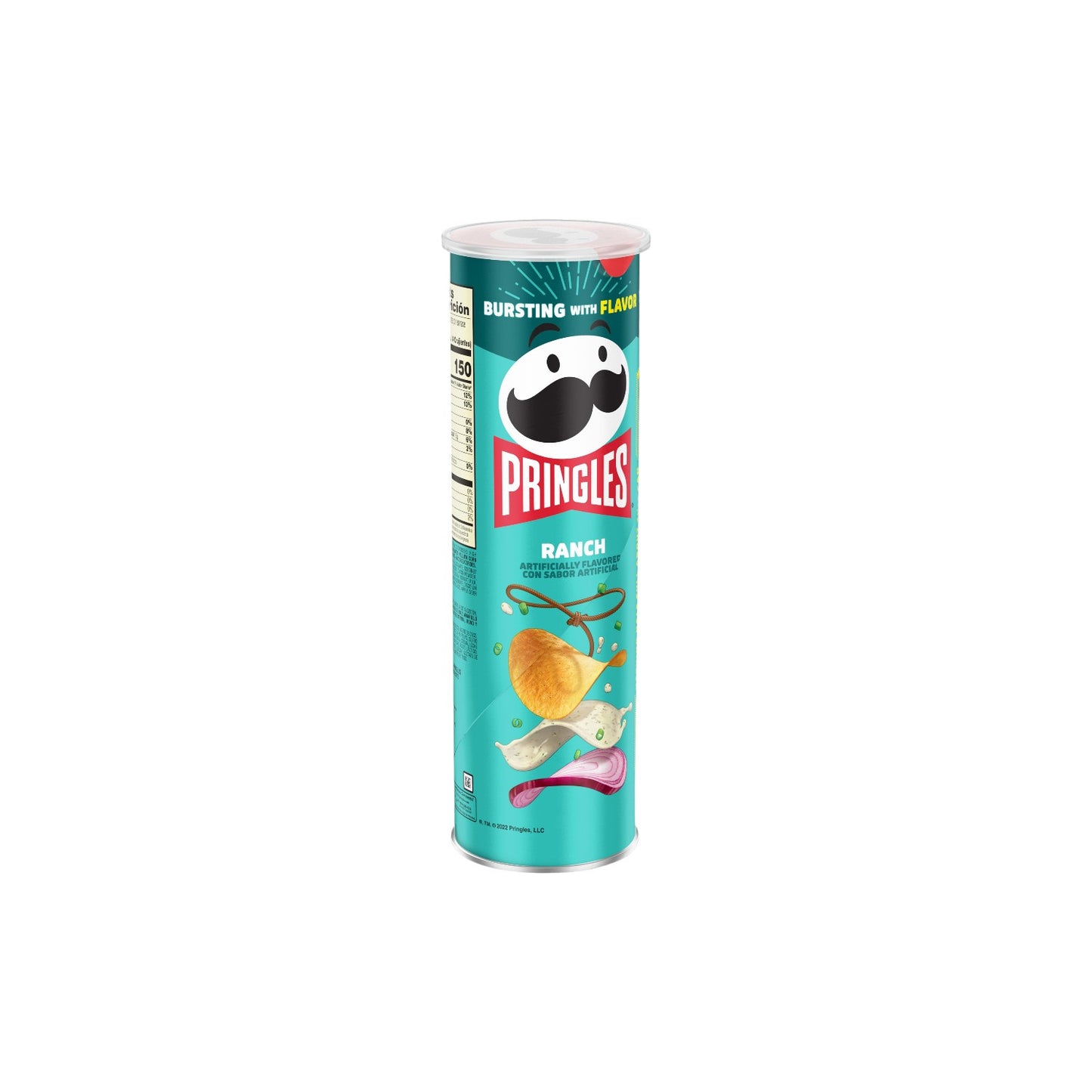 PRINGLES Ranch Flavored Potato Crisps 165g.