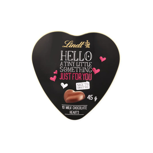 Lindt HELLO Just For You Heart Tin 45g.