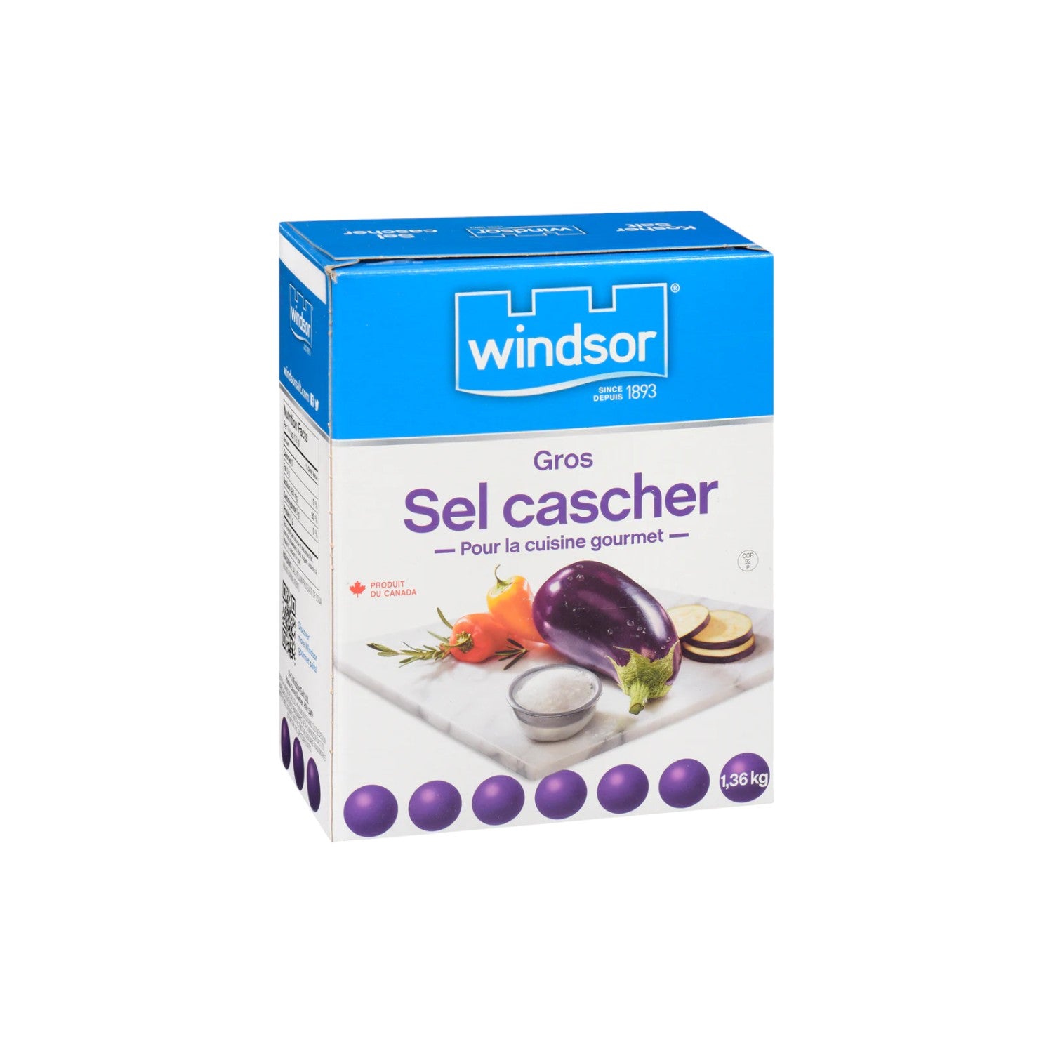 Windsor Coarse Kosher Salt 1.36kg