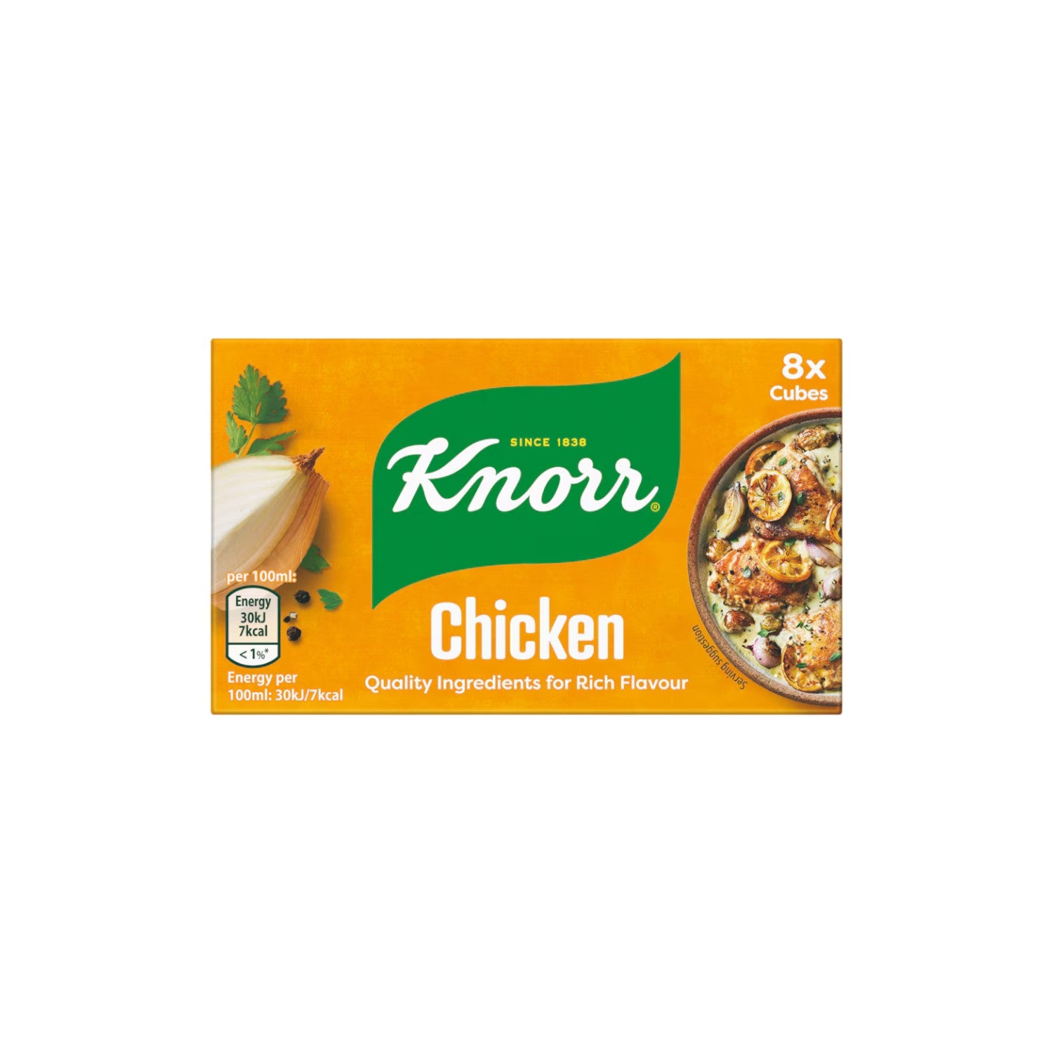 Knorr Chicken Stock Cubes 80g (8 cubes)