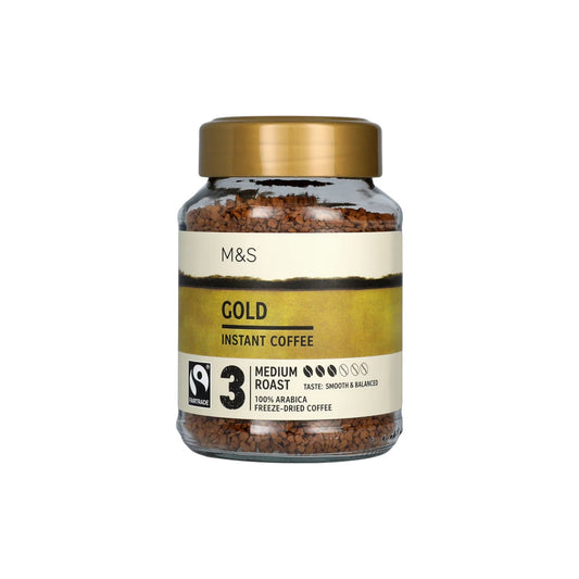 M&S Gold (Smooth & Balanced Medium Roast) Instant Coffee 100g