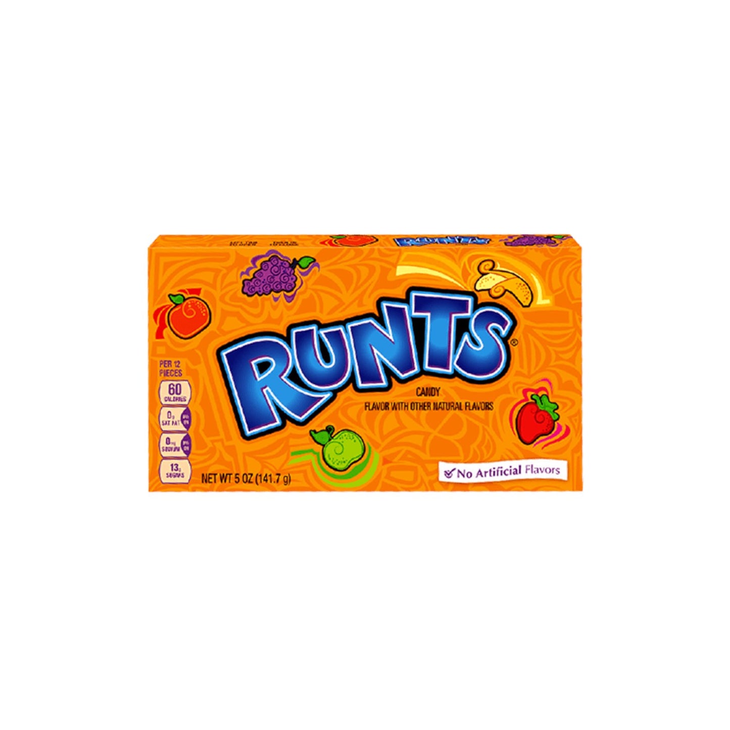 RUNTS The Original Fruit Shaped Candy 141.7g.