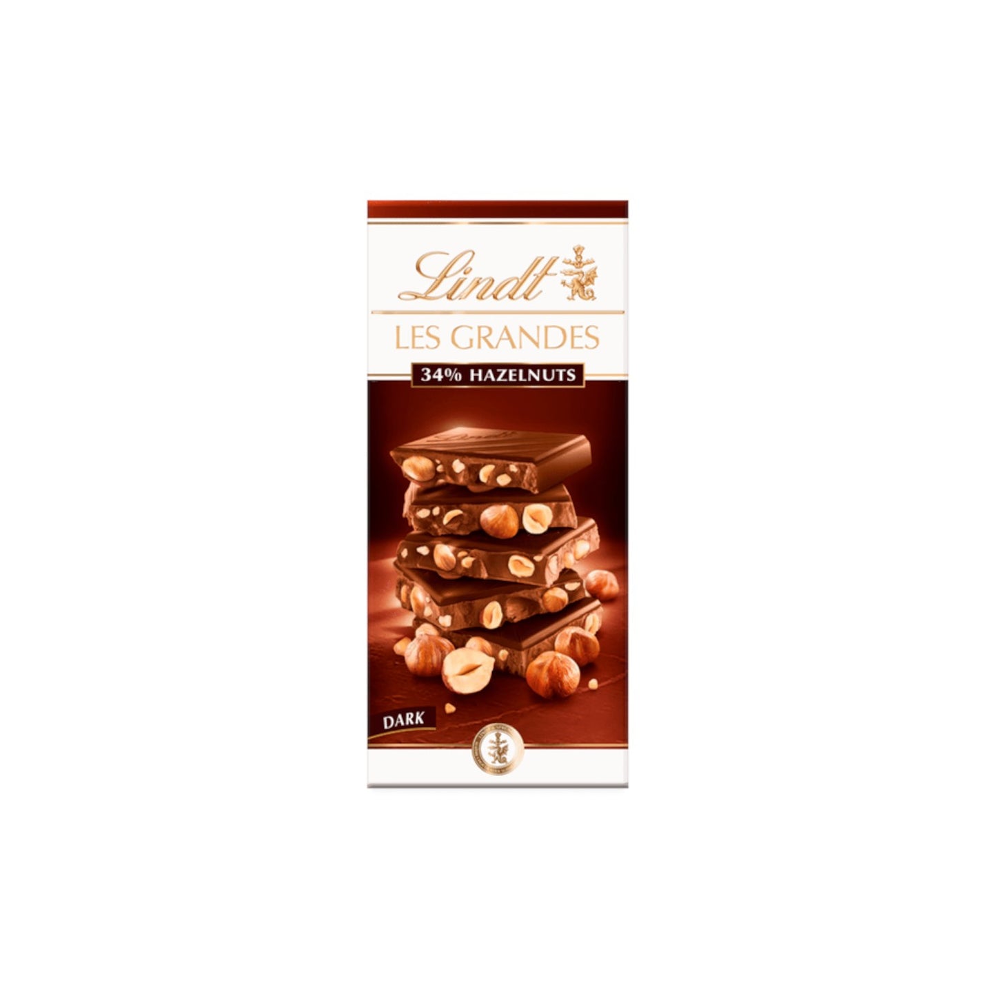 Lindt Les Grandes Dark Hazelnut Bar 150g