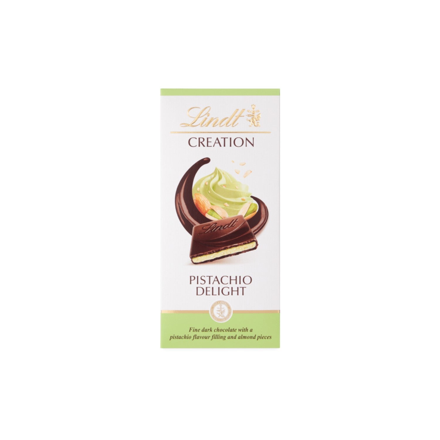 Lindt Creation Dark Pistachio Bar 150g.