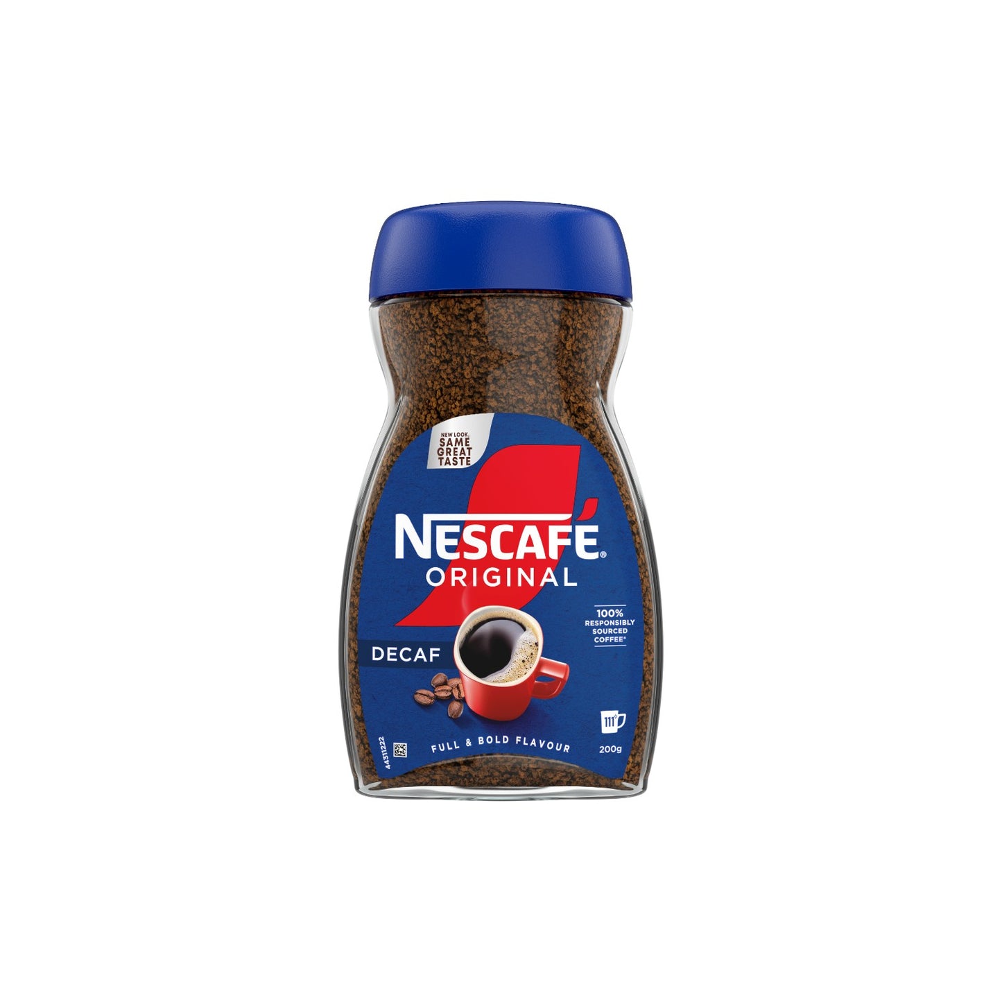 NESCAFE Original Decaf Coffee Jar.