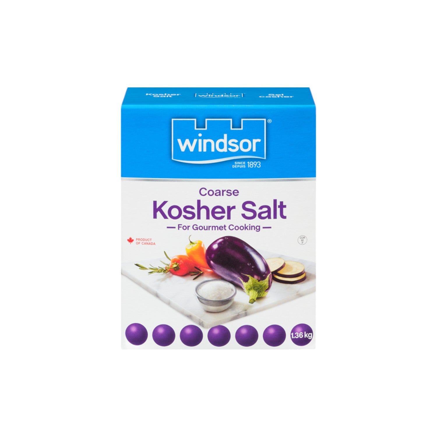 Windsor Coarse Kosher Salt 1.36kg