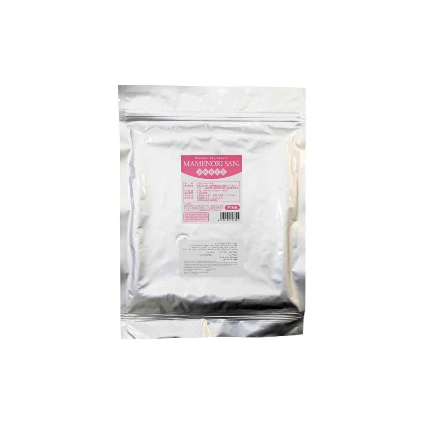 J Oil Mills Mamenori San Soyabean Sheets (20 sheets) 52g.