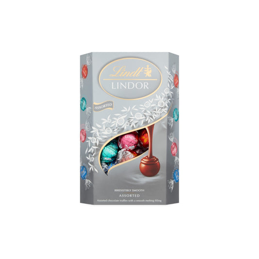 Lindt Lindor Silver Assorted Truffles 337g.