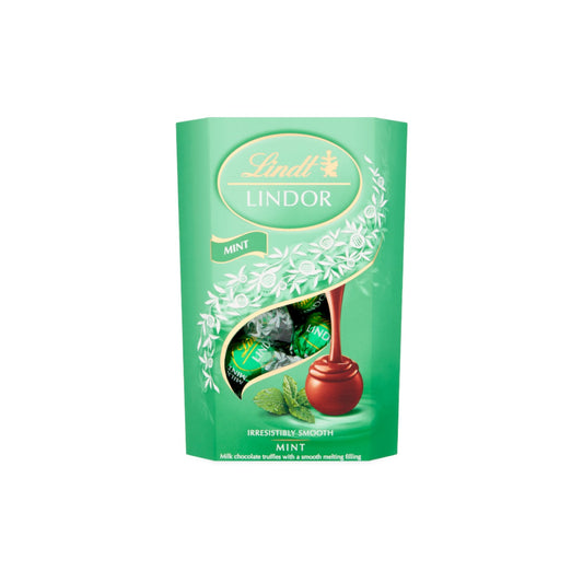 Lindt Lindor Milk Mint Truffles 200g.