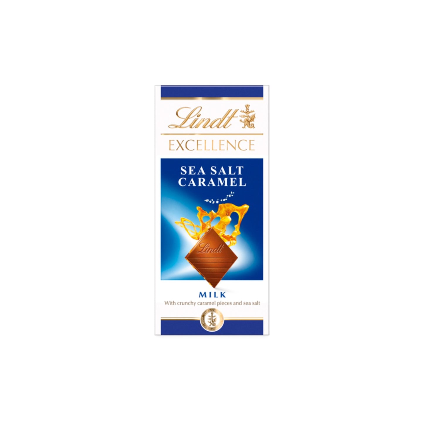 Lindt Excellence Milk Sea Salt & Caramel Bar 100g.