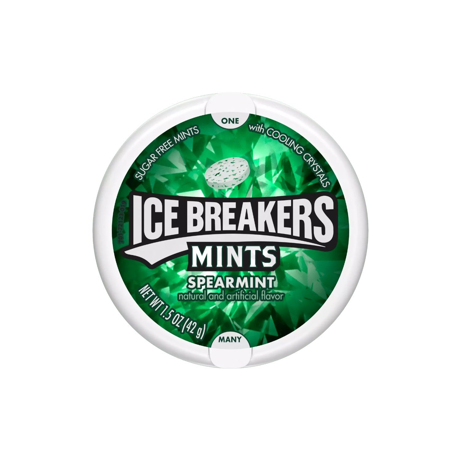 ICE BREAKERS Spearmint Sugar Free Mints 42g.