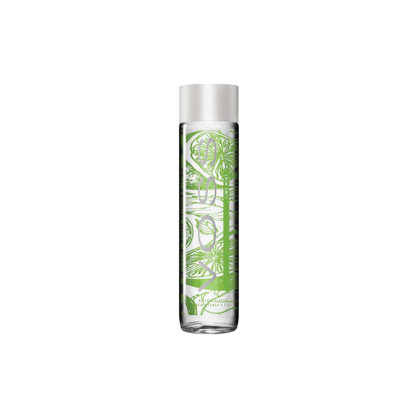 VOSS Lime Mint Sparkling Water 375ml.(glass bottle)