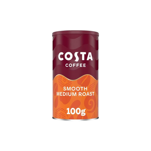 Costa Smooth Medium Roast Instant Coffee 100g