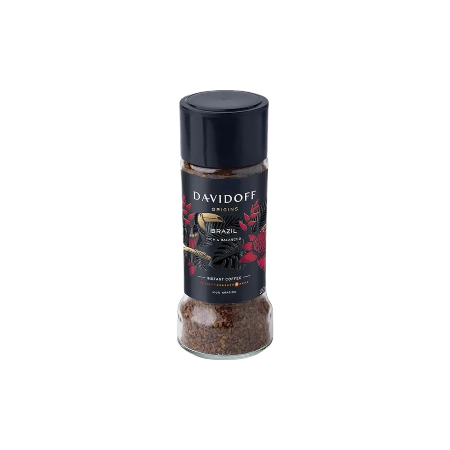 DAVIDOFF Origins Brazil Instant Coffee 100g. (Rich & Balanced)