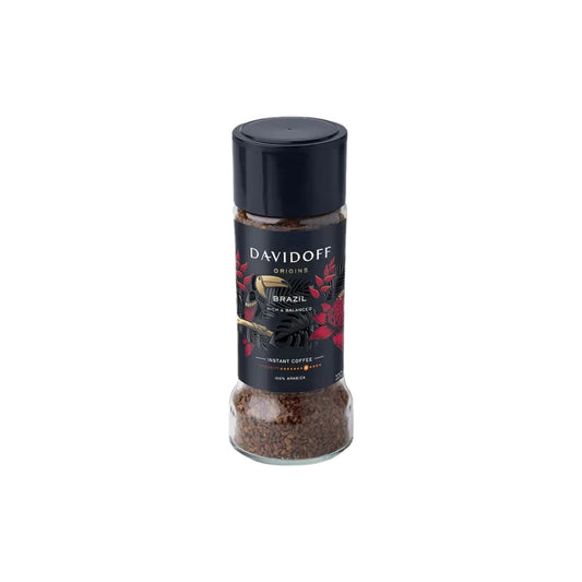 DAVIDOFF Origins Brazil Instant Coffee 100g. (Rich & Balanced)