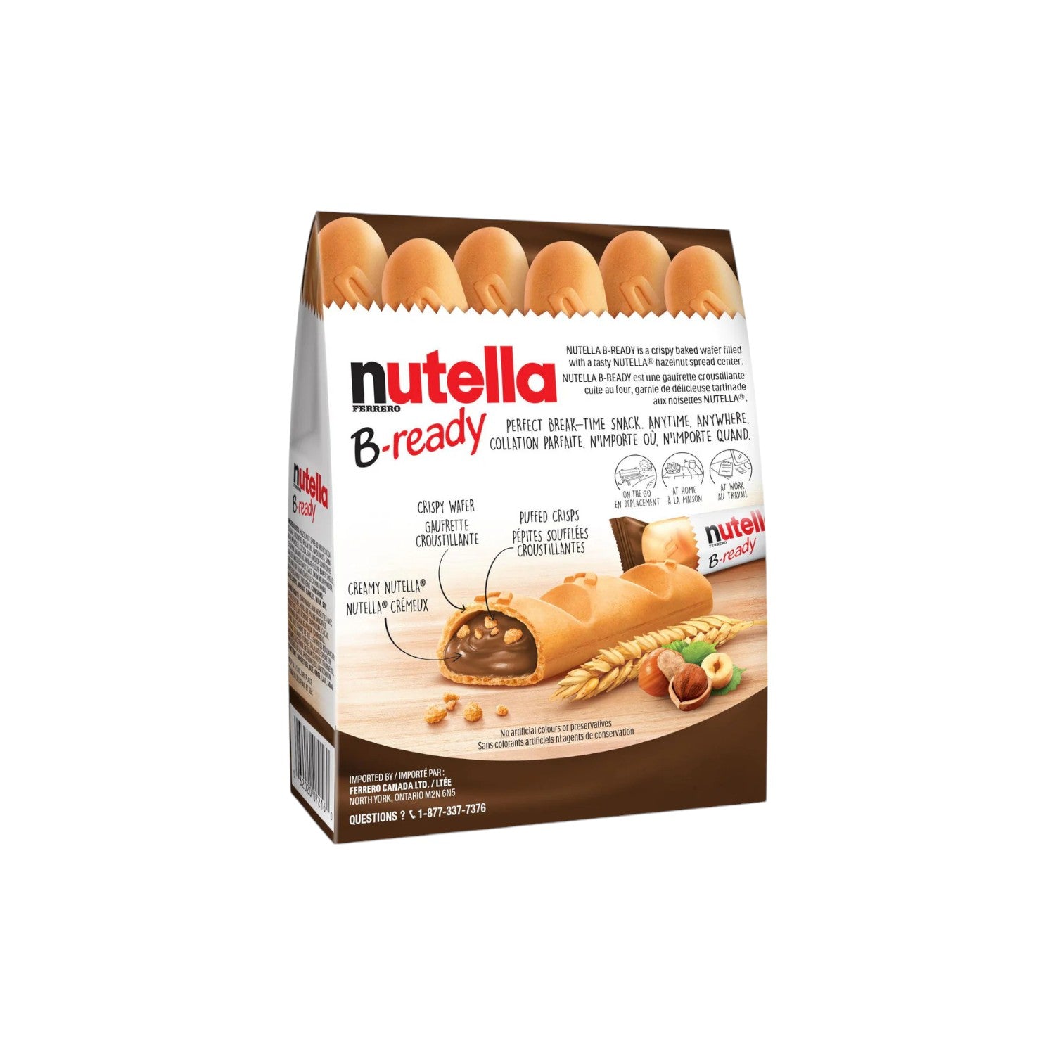 Nutella B-Ready 132g.(6pcs x 22g)