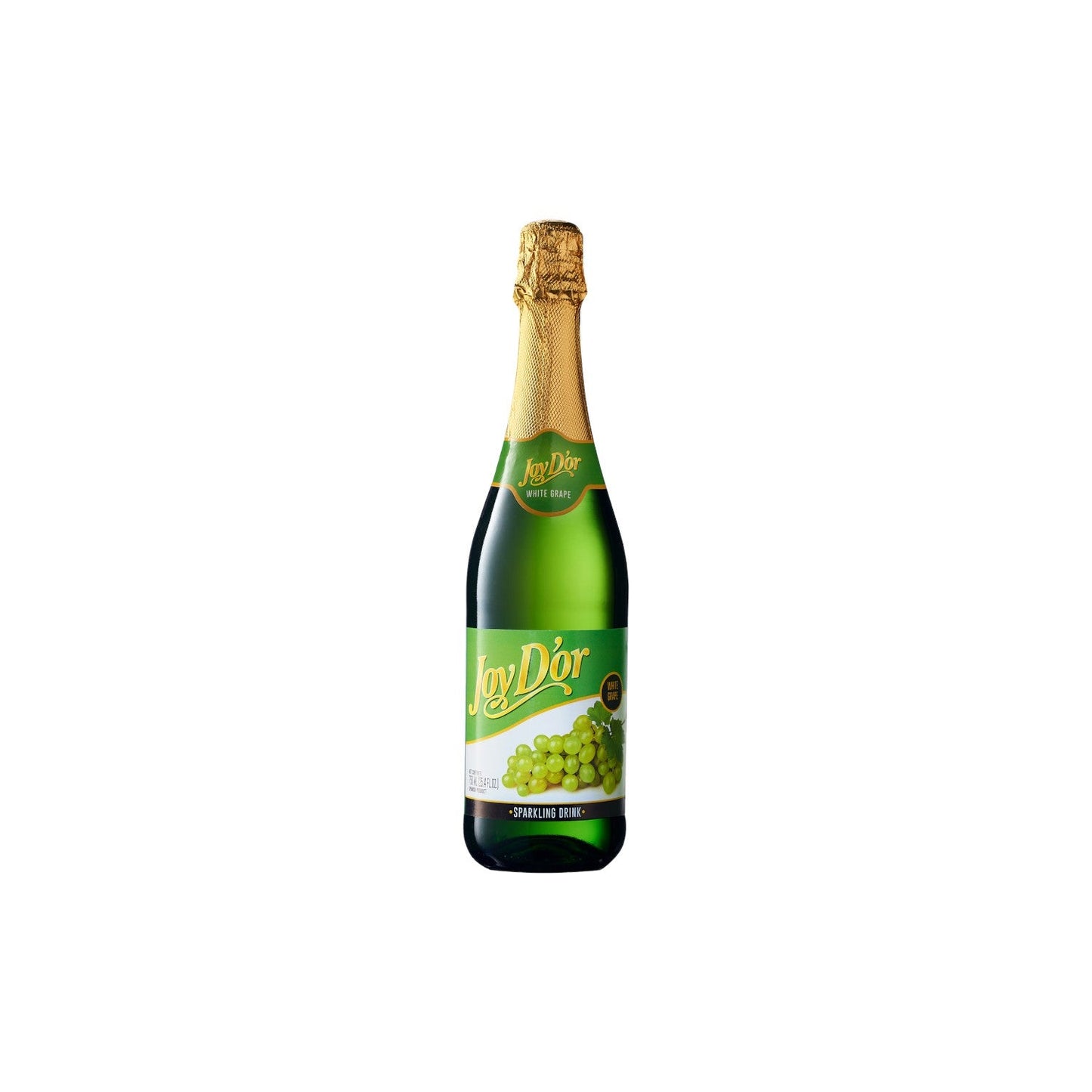 Joy D'or White Grape Flavored (non alcoholic) Sparkling Drink 750ml.