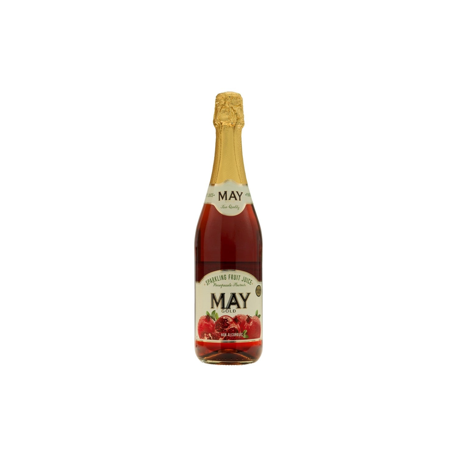 May Pomogranate Flavored (non alcoholic) Sparkling Drink 750ml.