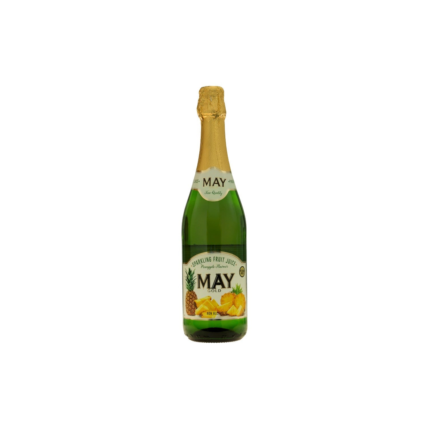 May Pineapple Flavored (non alcoholic) Sparkling Drink 750ml.