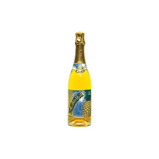 Xana Pineapple Flavored (non alcoholic) Sparkling Drink 750ml.