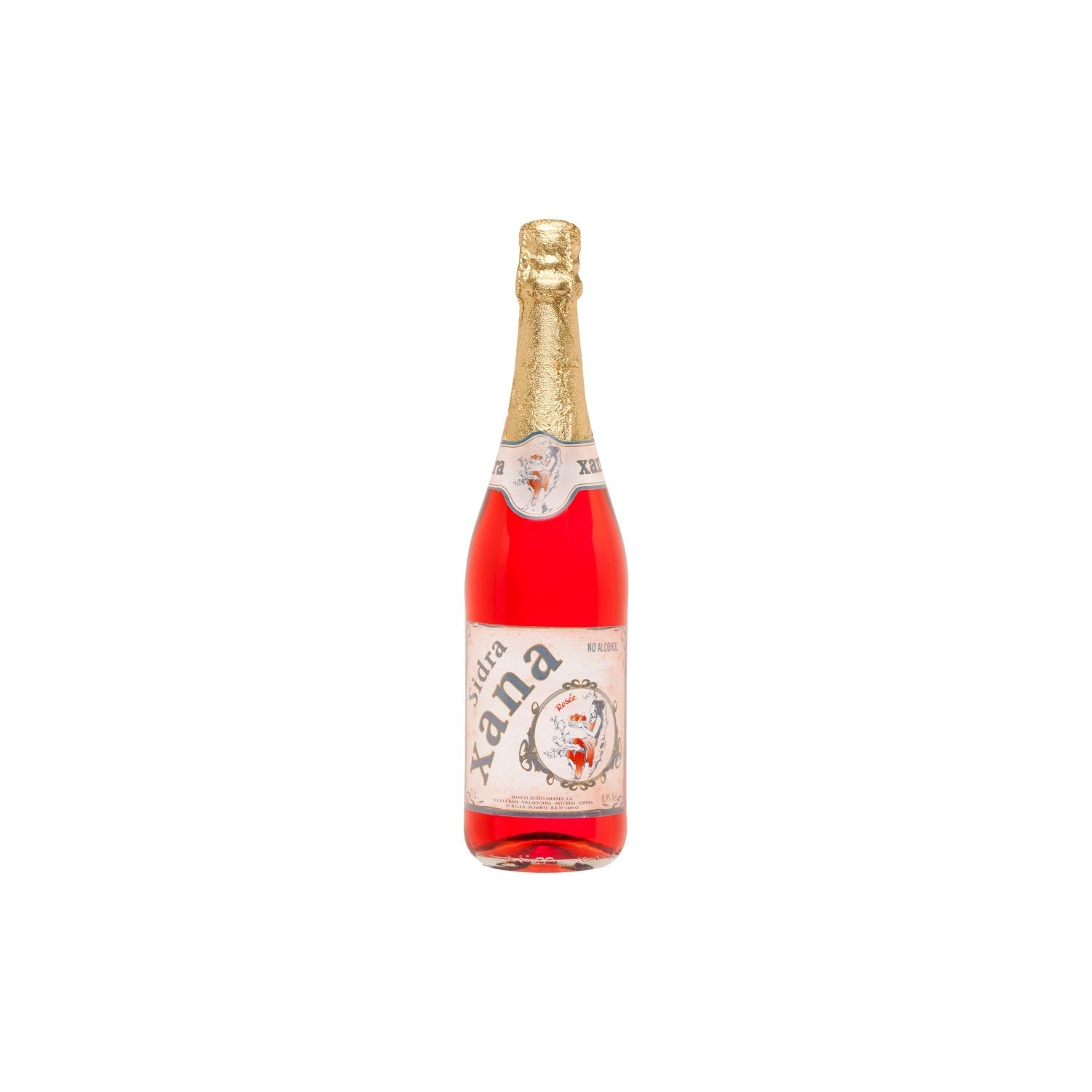 Xana Rosee Flavored (non alcoholic) Sparkling Drink 750ml.