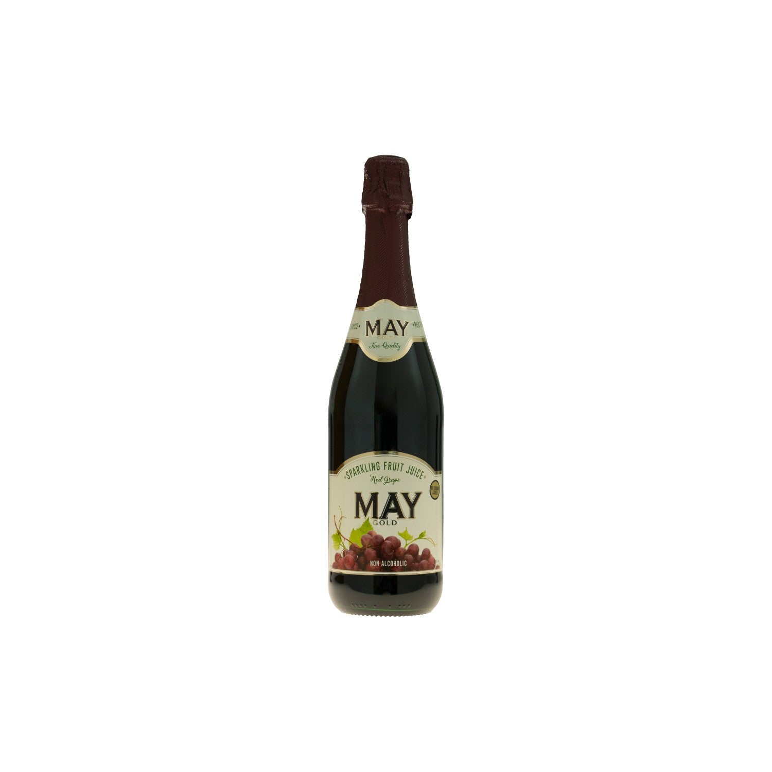 May Red Grape Flavored (non alcoholic) Sparkling Drink 750ml.