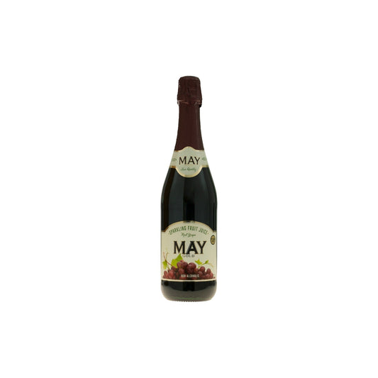 May Red Grape Flavored (non alcoholic) Sparkling Drink 750ml.