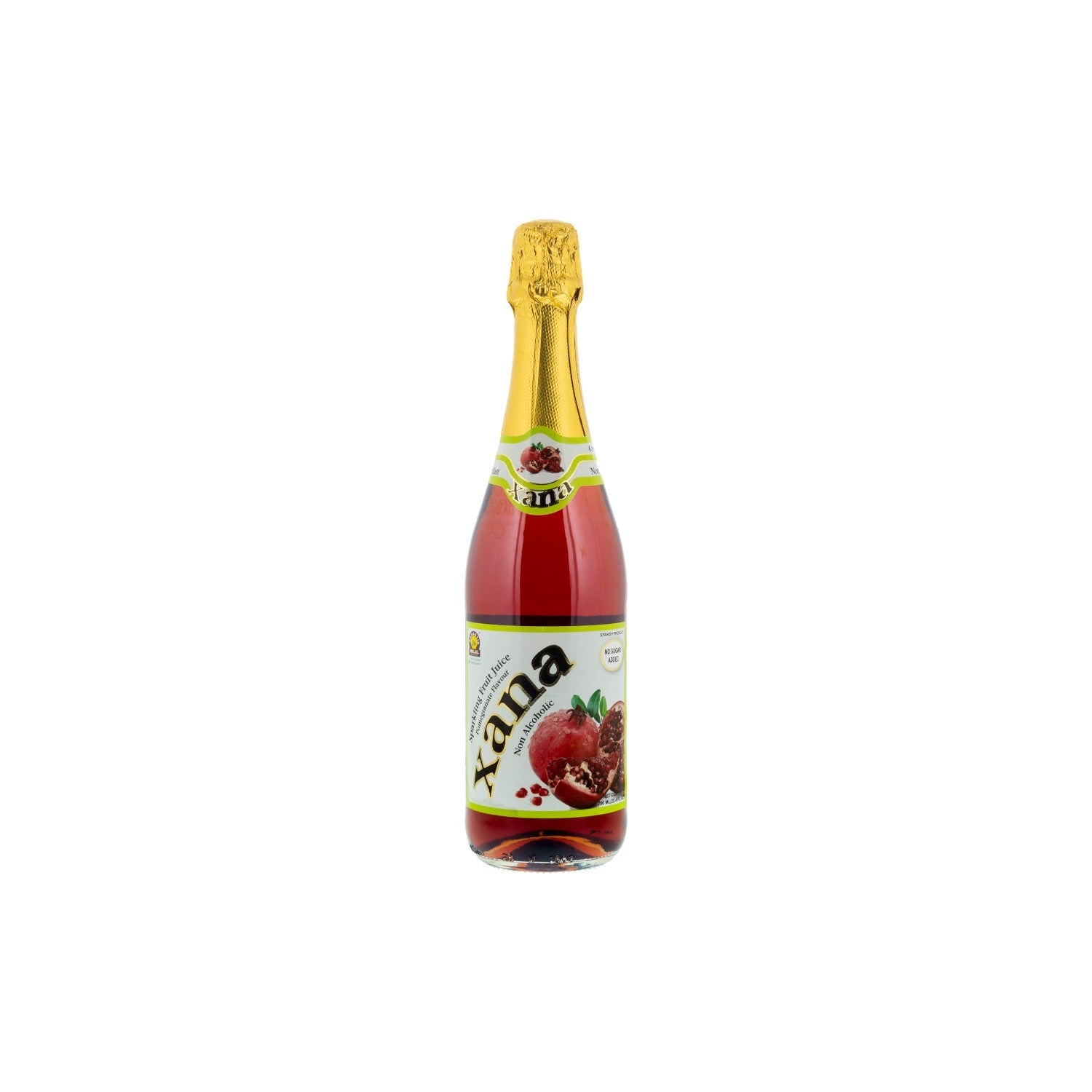 Xana Pomogranate Flavored (non alcoholic) Sparkling Drink 750ml.