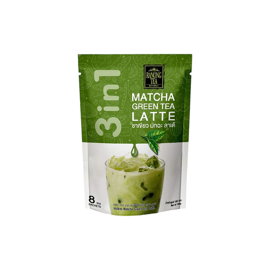 RANONG 3 in 1 Instant Matcha Green Tea Latte 160g. (8 sachets)