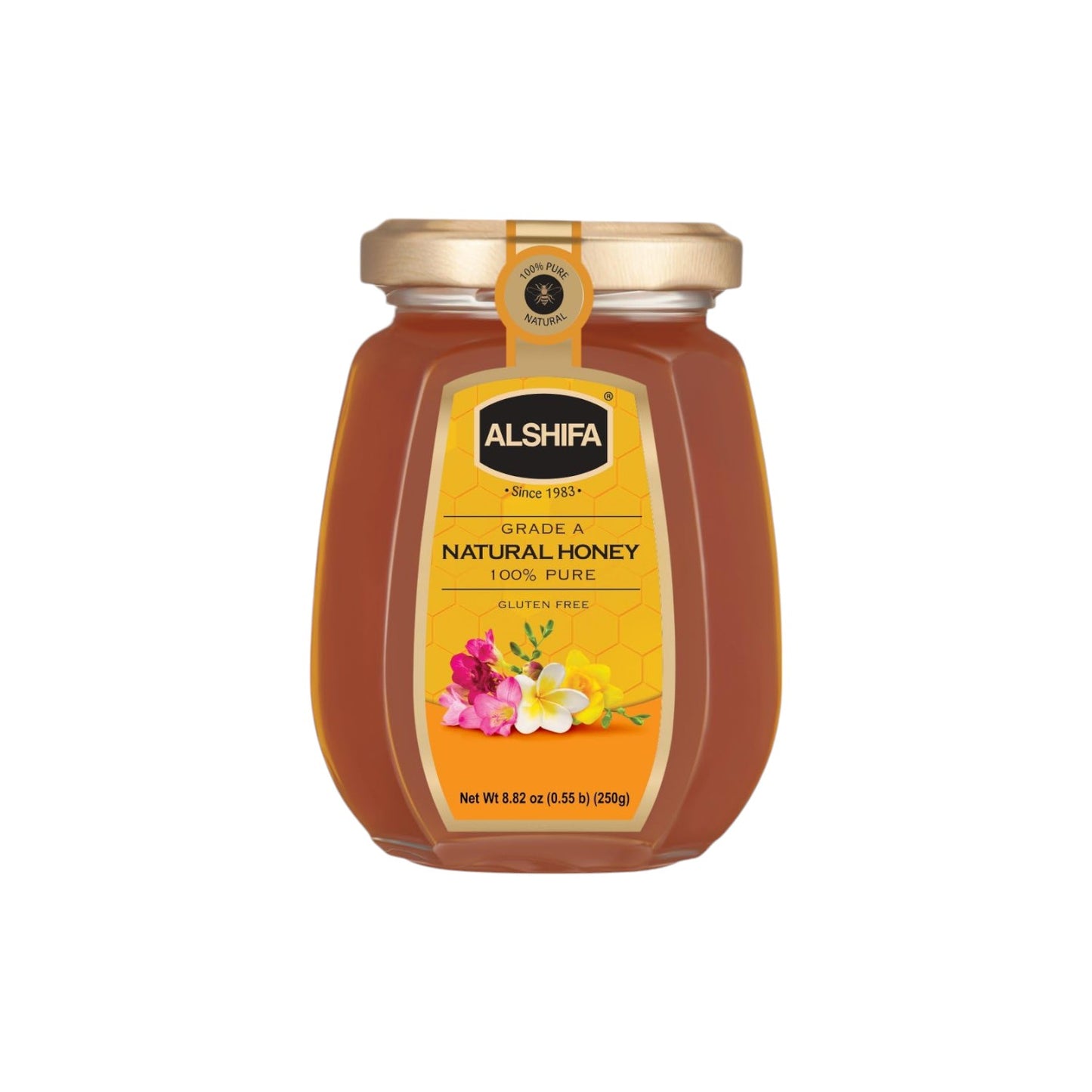 ALSHIFA Natural Floral Honey. (Authentic & Delightful)