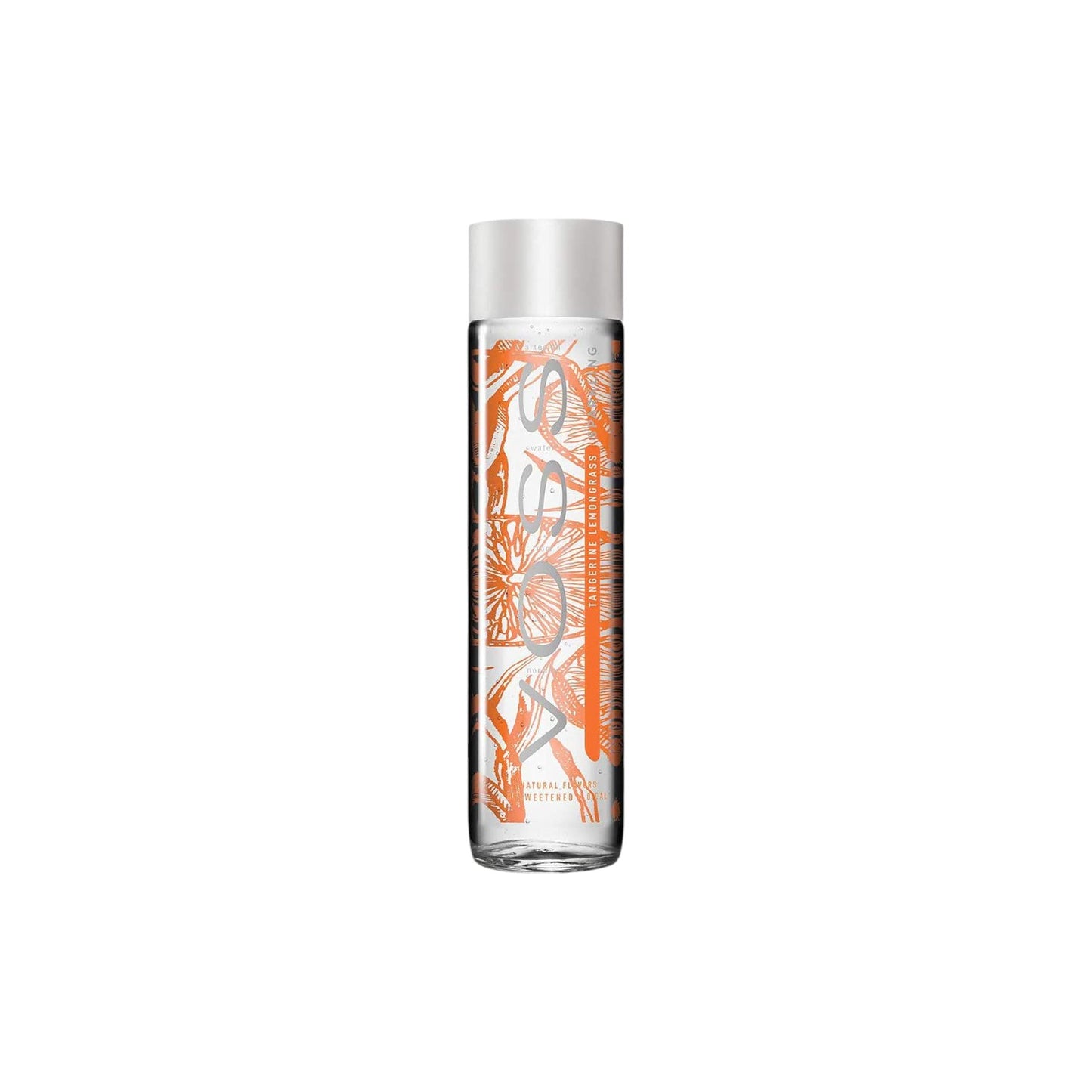 VOSS Tangerine Lemongrass Sparkling Water 375ml.(glass bottle)