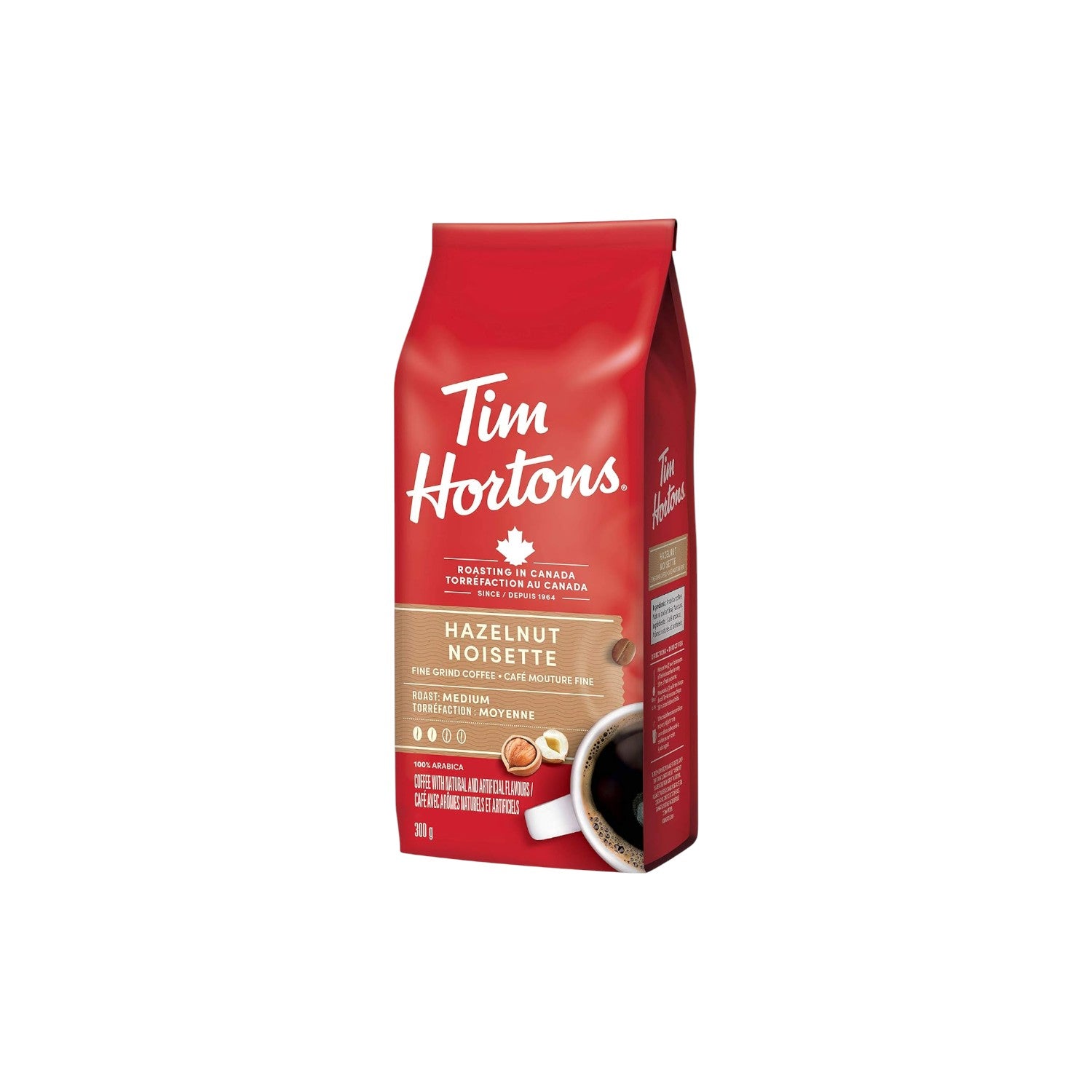 Tim Hortons Hazelnut Fine Grind Coffee 300g