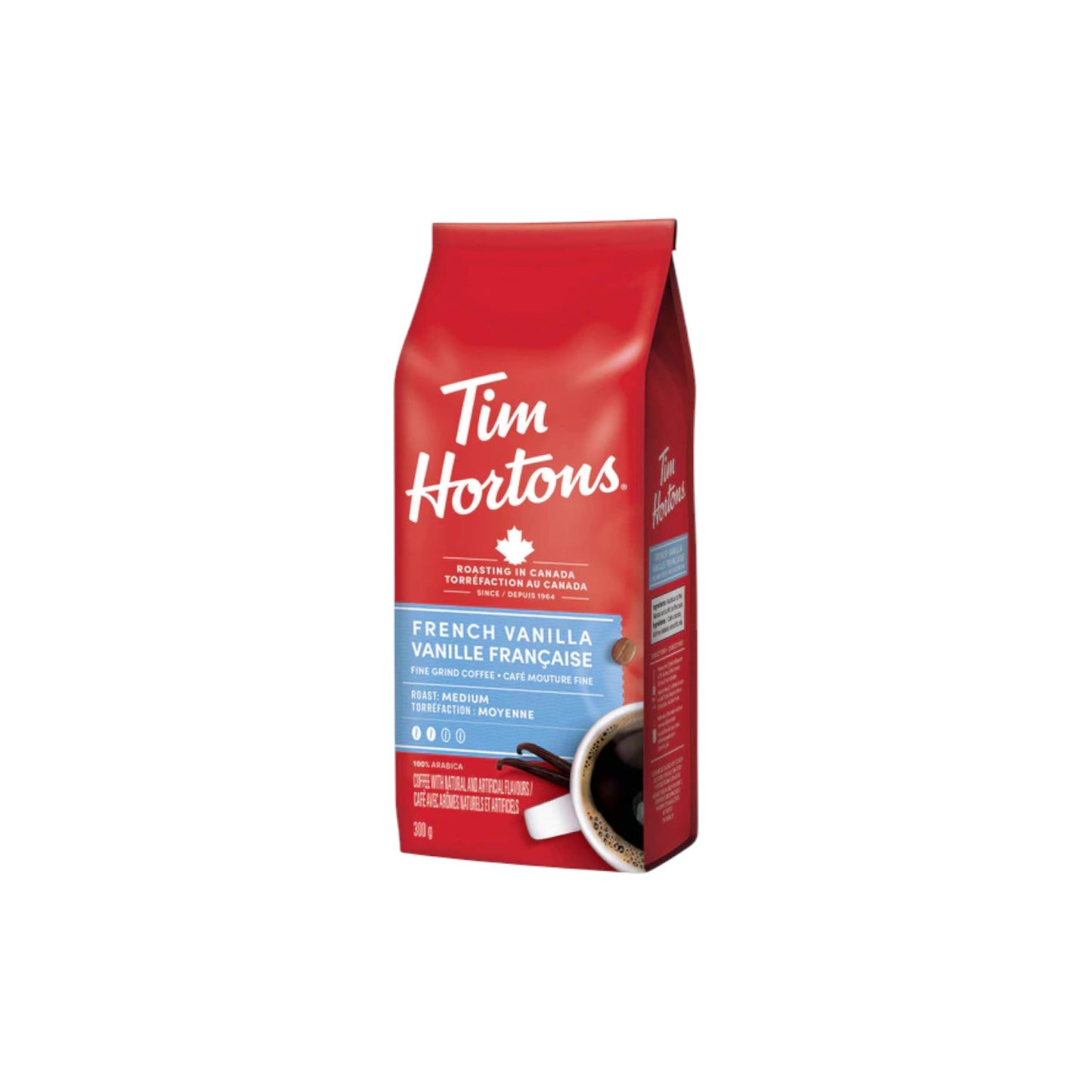 Tim Hortons French Vanilla Ground Coffee 340g