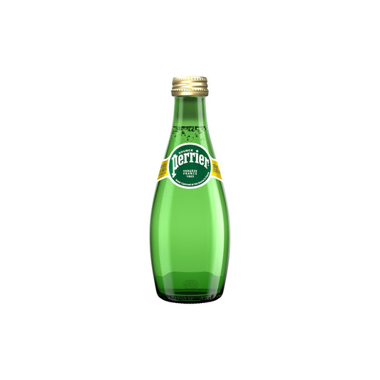 PERRIER Sparkling Carbonated Mineral Water 330ml.(glass bottle)