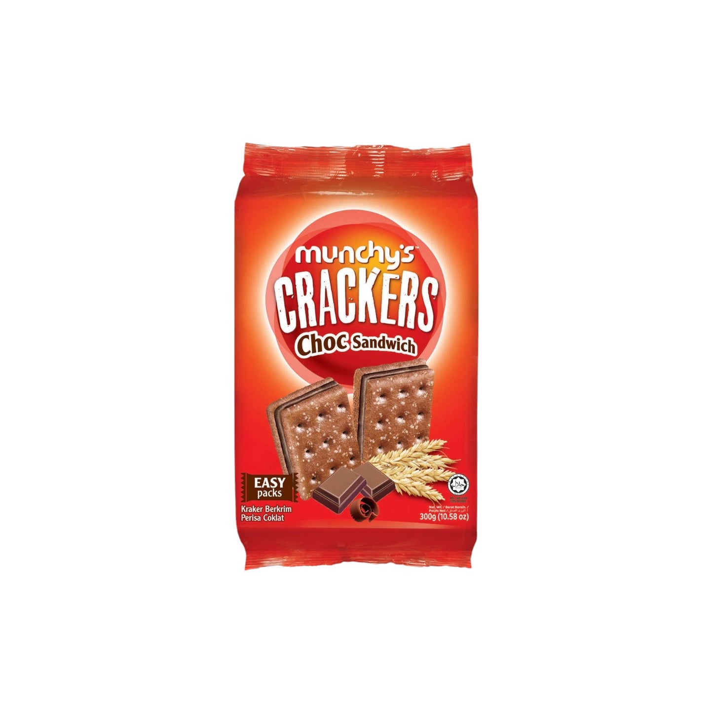 Munchy's Crackers Chocolate Sandwich 300g.