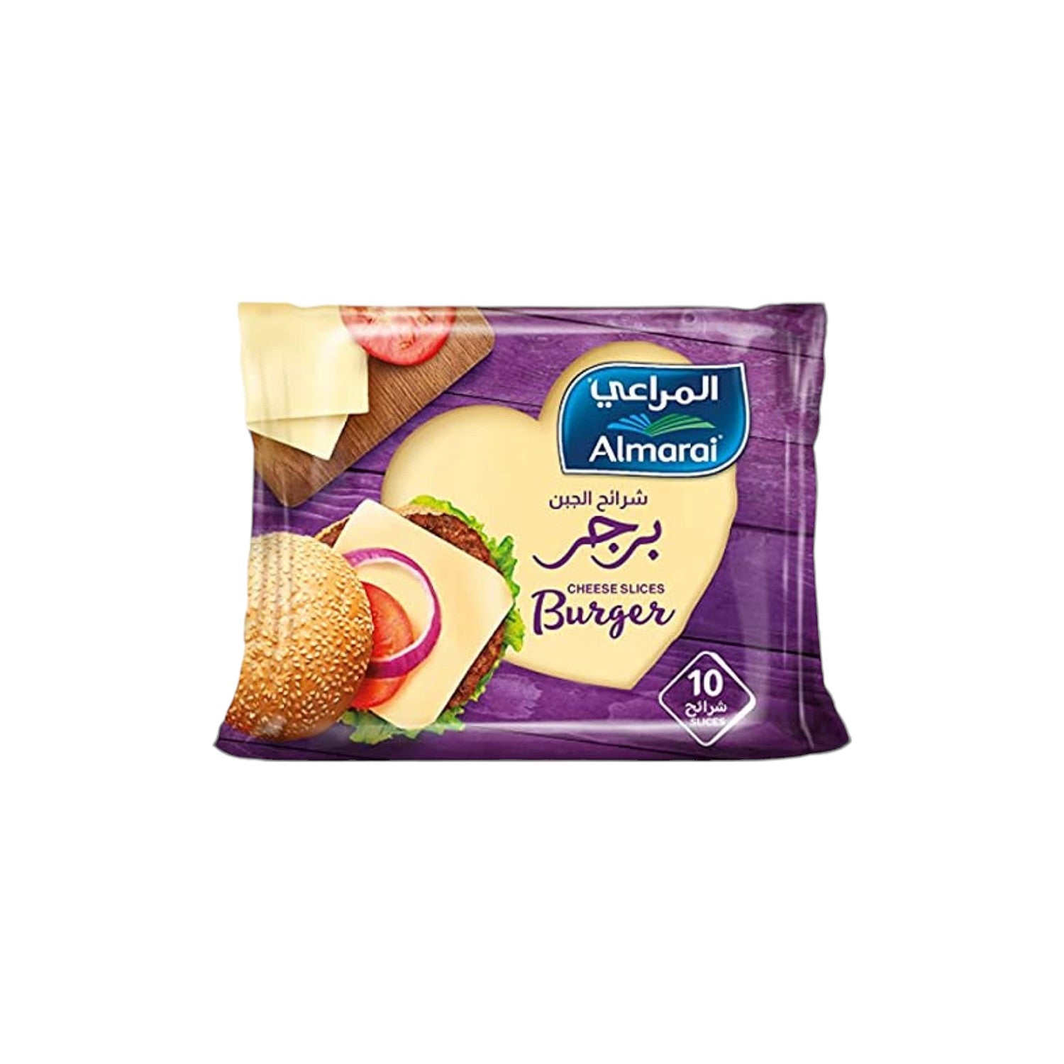 Almarai Cheese Slices Burger 200g.(10 slices)