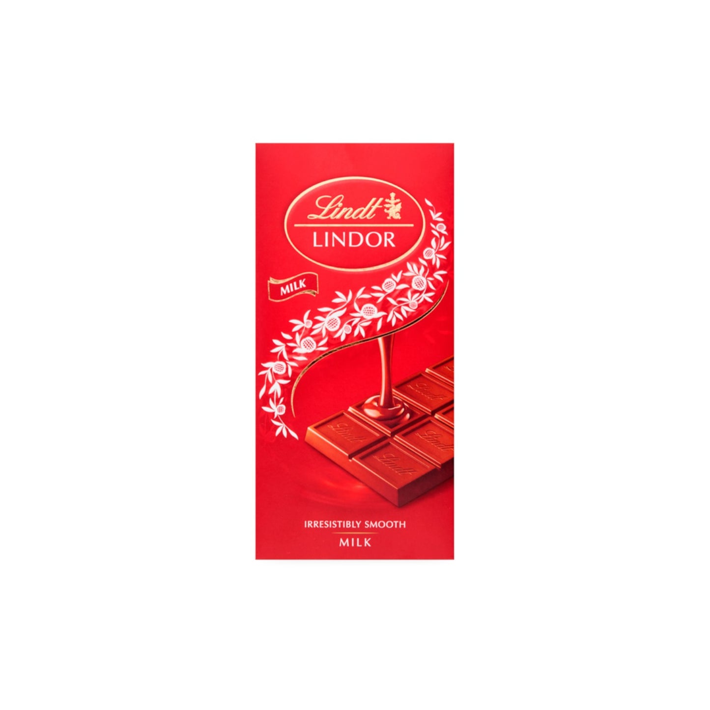 Lindt Lindor Milk Chocolate Bar 100g.