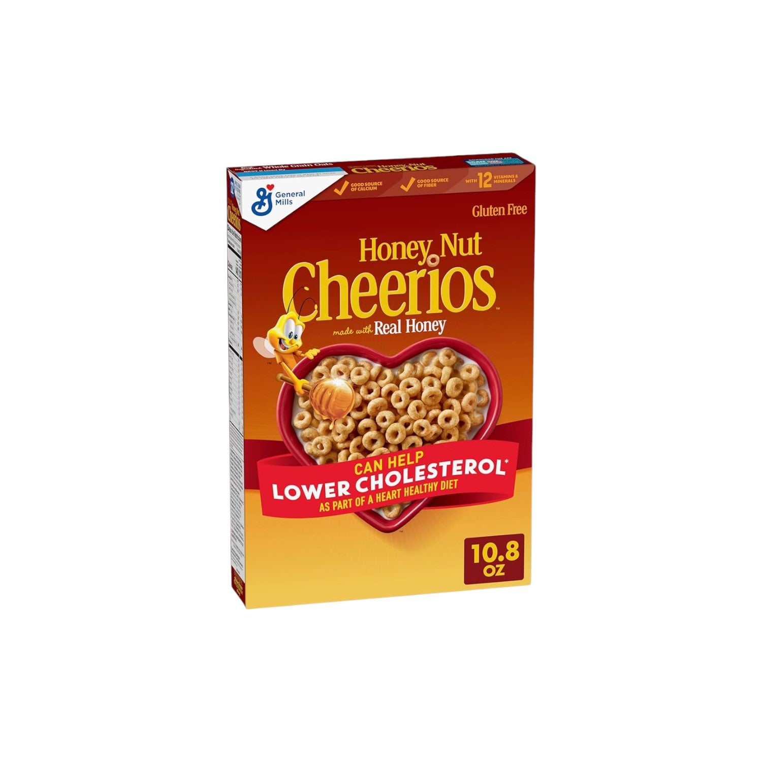 General Mills Honey Nuts Cheerios Sweetened Whole Grain Oats Cereal 306g.