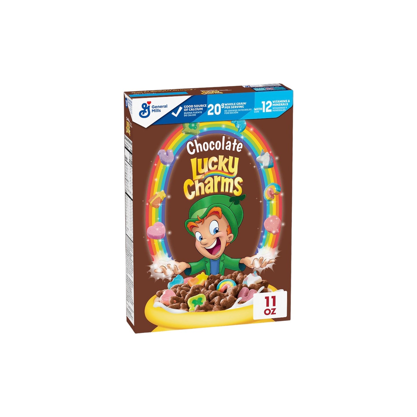 General Mills Lucky Charms (Chocolatey Chocolate) Whole Grain Cereal 311g.