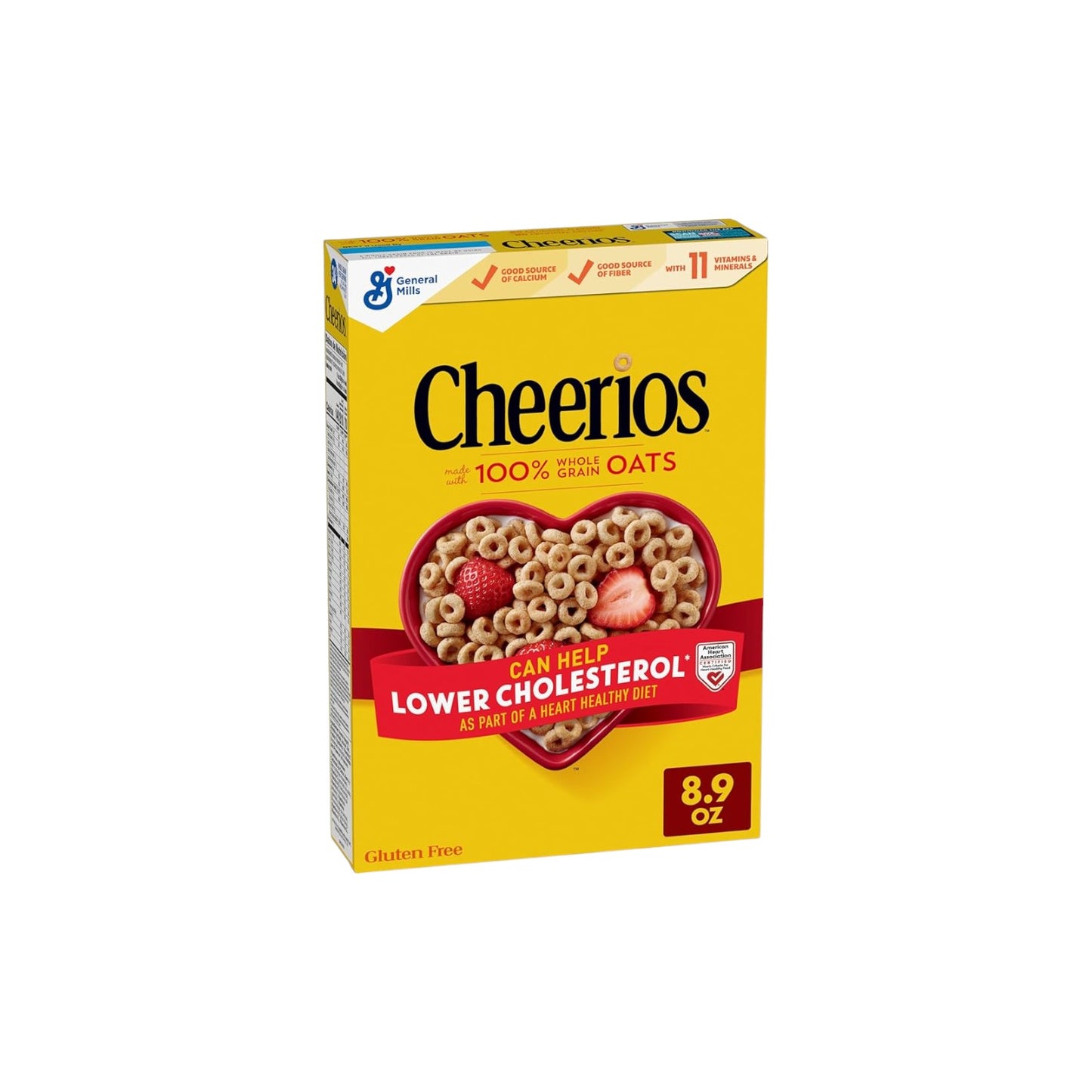 General Mills Cheerios Toasted Whole Grain Oats Cereal 252g.