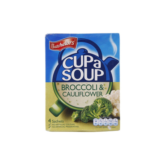 Batchelors Cup a Soup Broccoli & Cauliflower 4 Sachets.