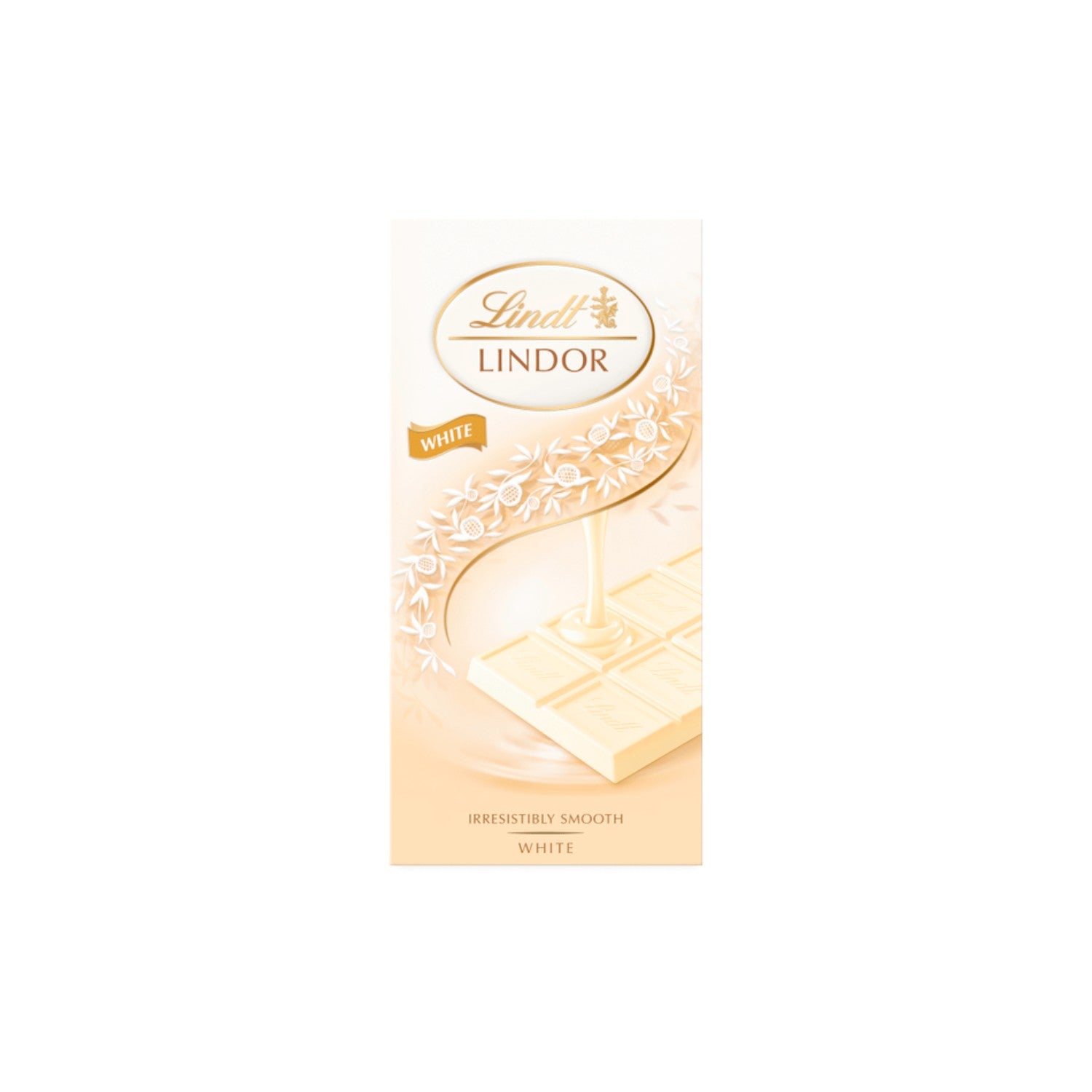 Lindt Lindor White Chocolate Bar 100g.