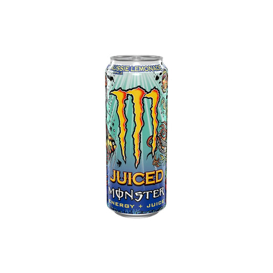 MONSTER Energy Aussie Style Lemonade Juiced Energy Drink 500ml.