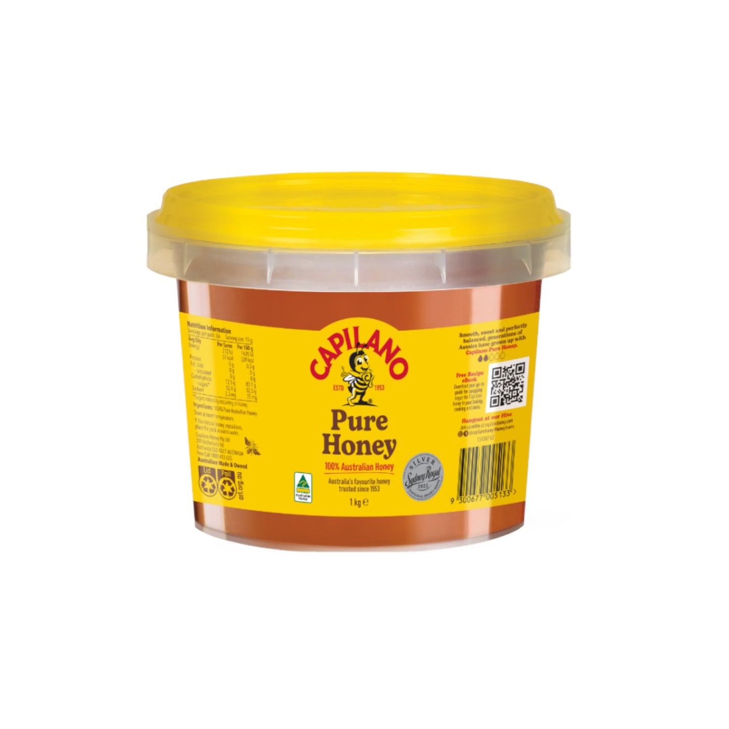 CAPILANO Pure Honey.