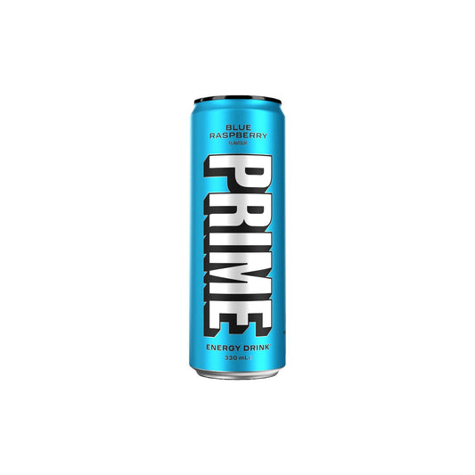 PRIME Blue Raspberry Flavour Energy Drink 330ml.