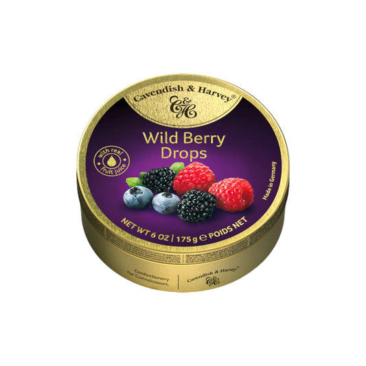 Cavendish & Harvey Wild Berry Drops, 175g.