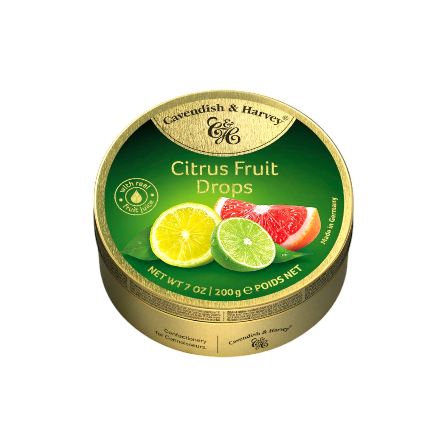 Cavendish & Harvey Citrus Fruit Drops, 200g.