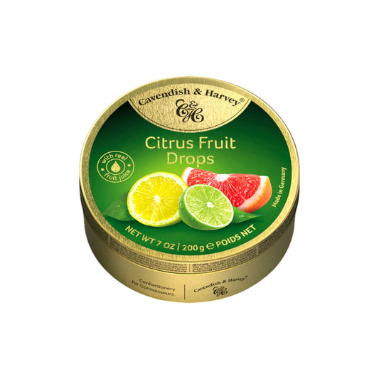 Cavendish & Harvey Citrus Fruit Drops, 200g.