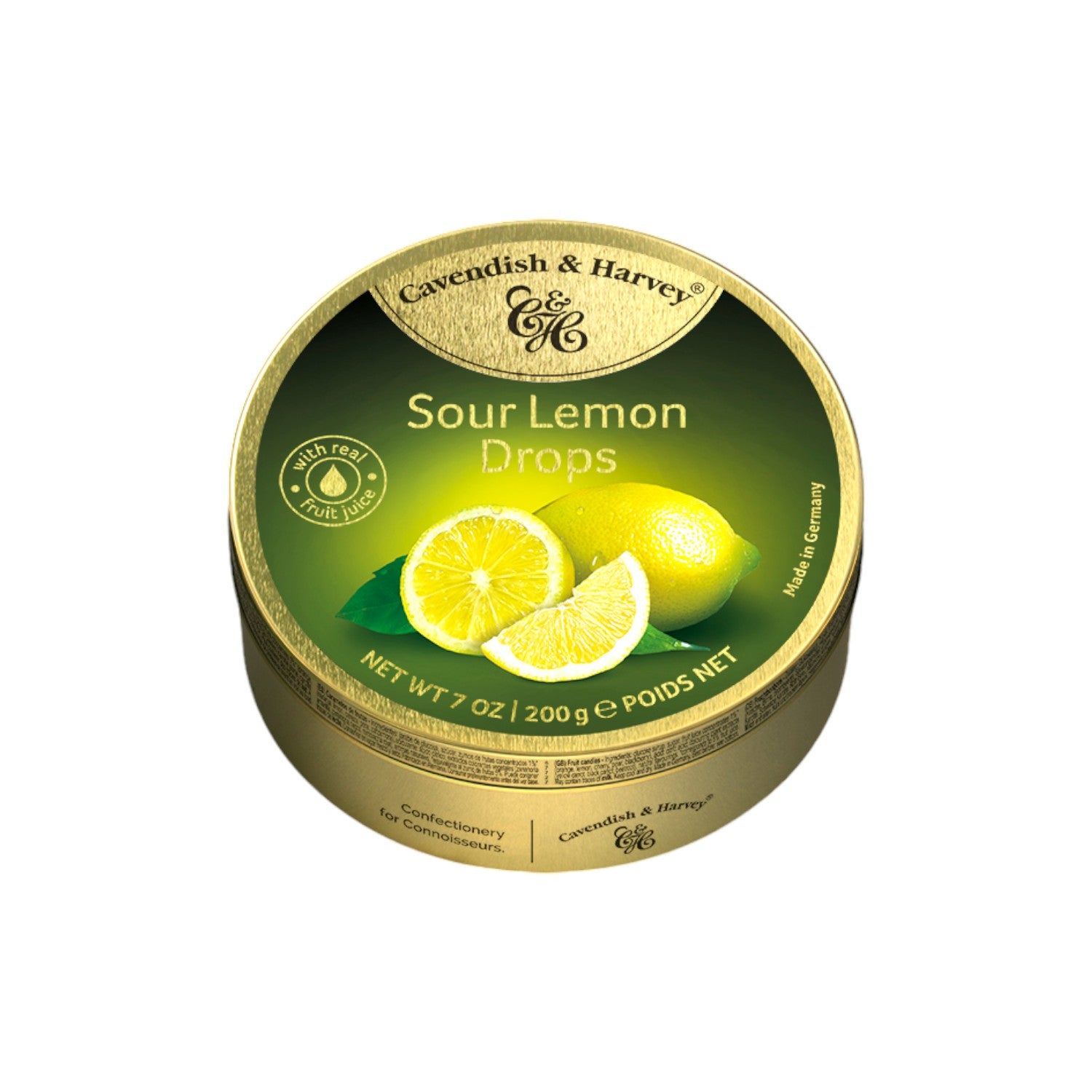 Cavendish & Harvey Sour Lemon Drops, 200g.