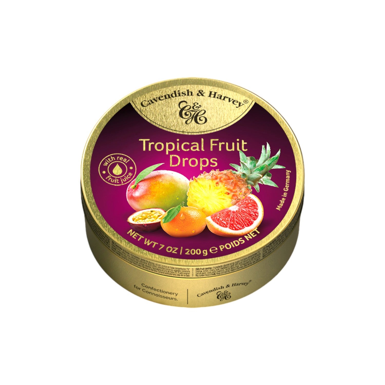 Cavendish & Harvey Tropical Fruit Drops, 200g.